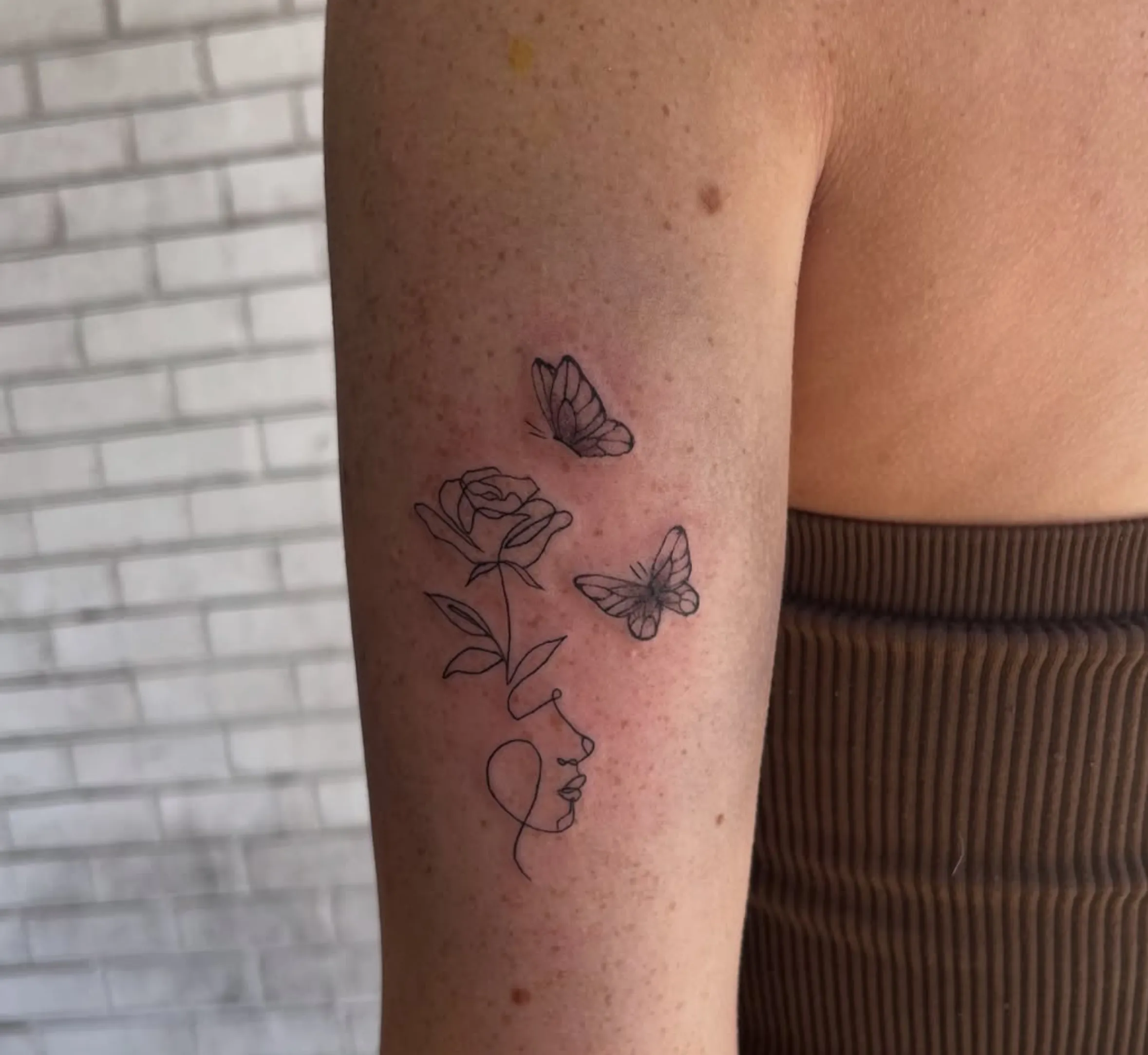 crisp tattoo lines